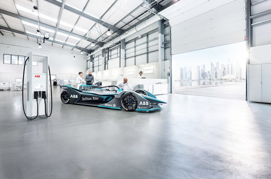 ABB TILLHANDAHÅLLER LADDNINGSTEKNIK TILL GEN 3-BILAR SOM TÄVLAR I ABB FIA FORMULA E WORLD CHAMPIONSHIP